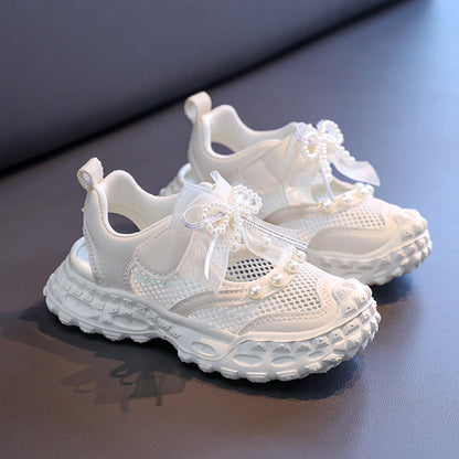 Girls’ Breathable Mesh Beach Sandals