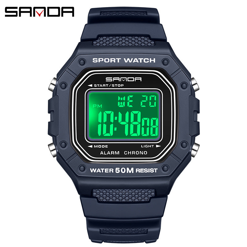 SANDA Multifunction Digital Sports Watch