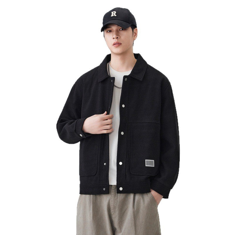 Men’s Vintage Loose-Fit Casual Jacket