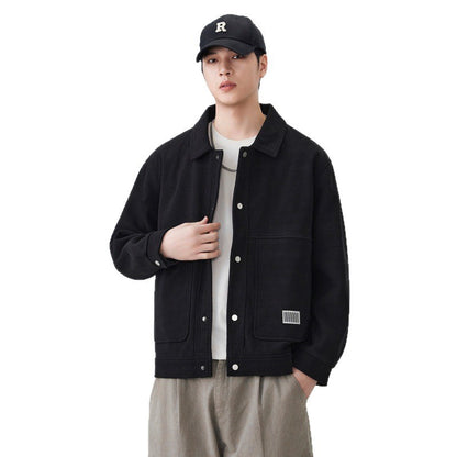 Men’s Vintage Loose-Fit Casual Jacket