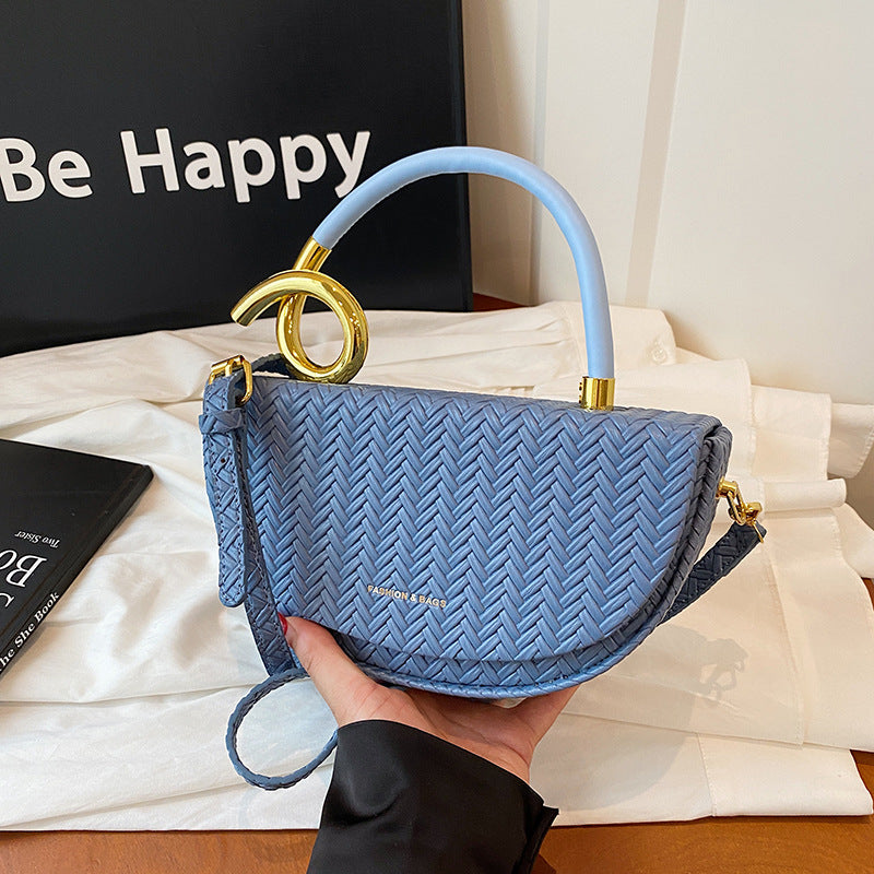 Women’s Light Luxury Saddle Crossbody Bag