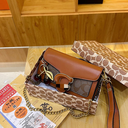 Women’s Small Square Chain Crossbody Bag