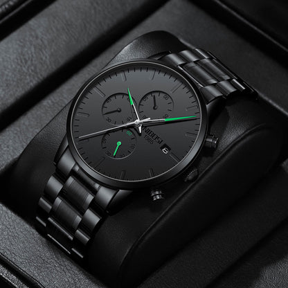 Nibosi Men’s Minimalist Waterproof Quartz Watch