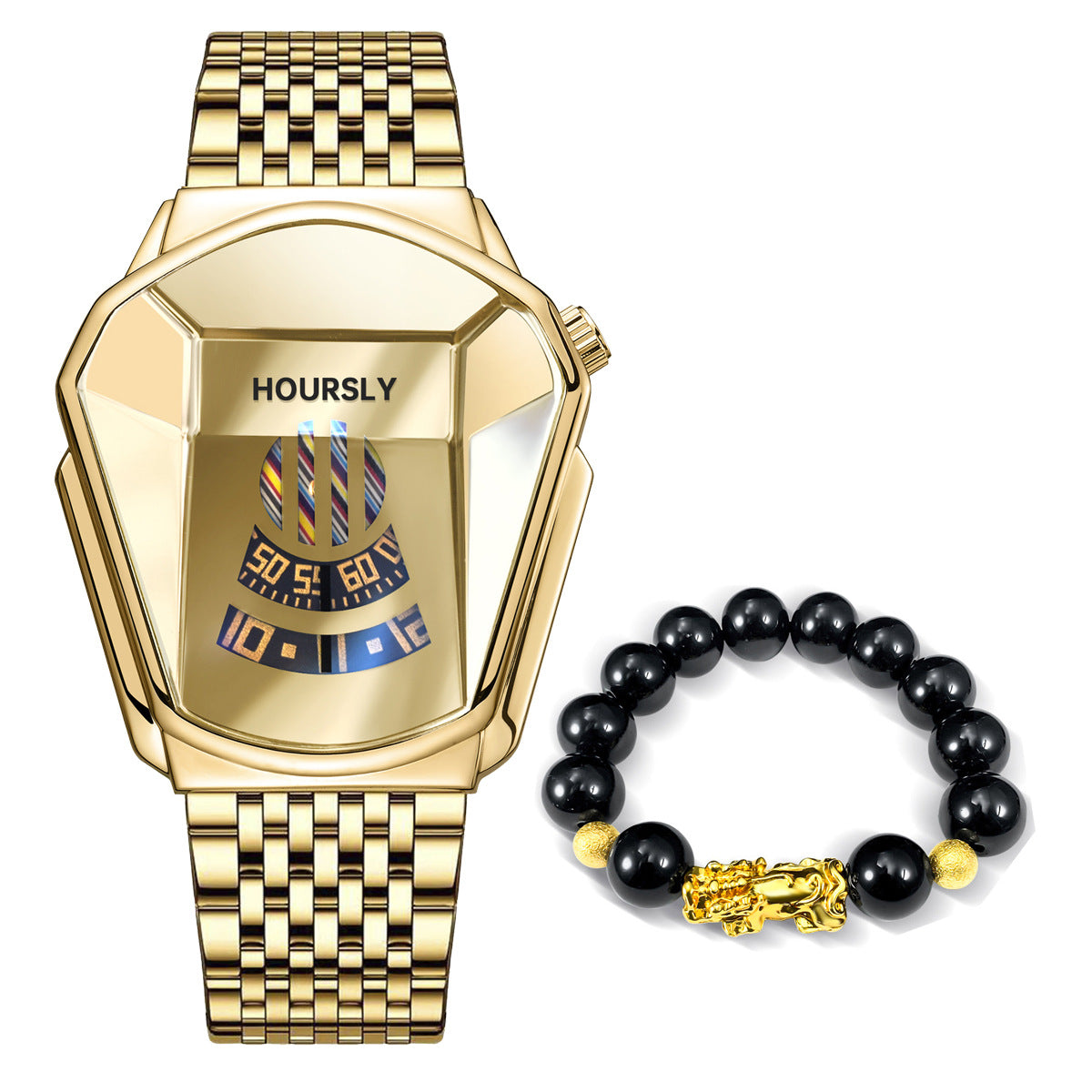 Men’s Snakehead Watch & Pixiu Bracelet Set