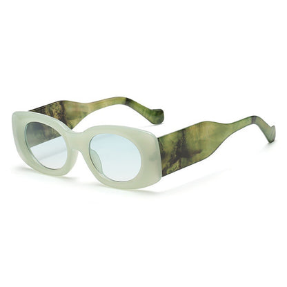 Retro Square Frame UV Protection Sunglasses
