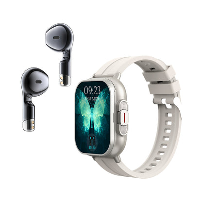 D8 Smart Watch & Bluetooth Earbuds 2-in-1