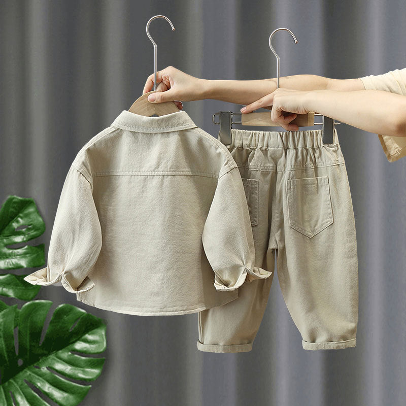 Boys’ Jacket & Trousers Two-Piece Set