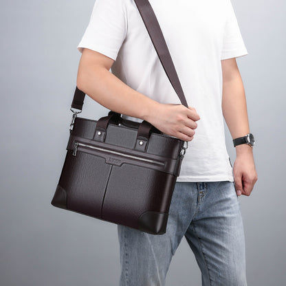 Men’s 14-Inch Business Laptop Crossbody Bag