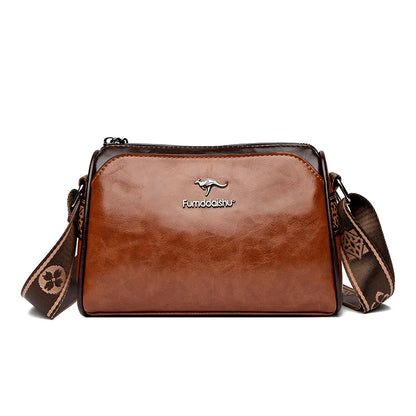 Luxury Soft Leather Crossbody Bag for Women 2024